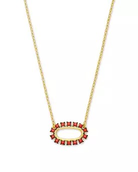 Kendra Scott Elisa Open Frame Necklace