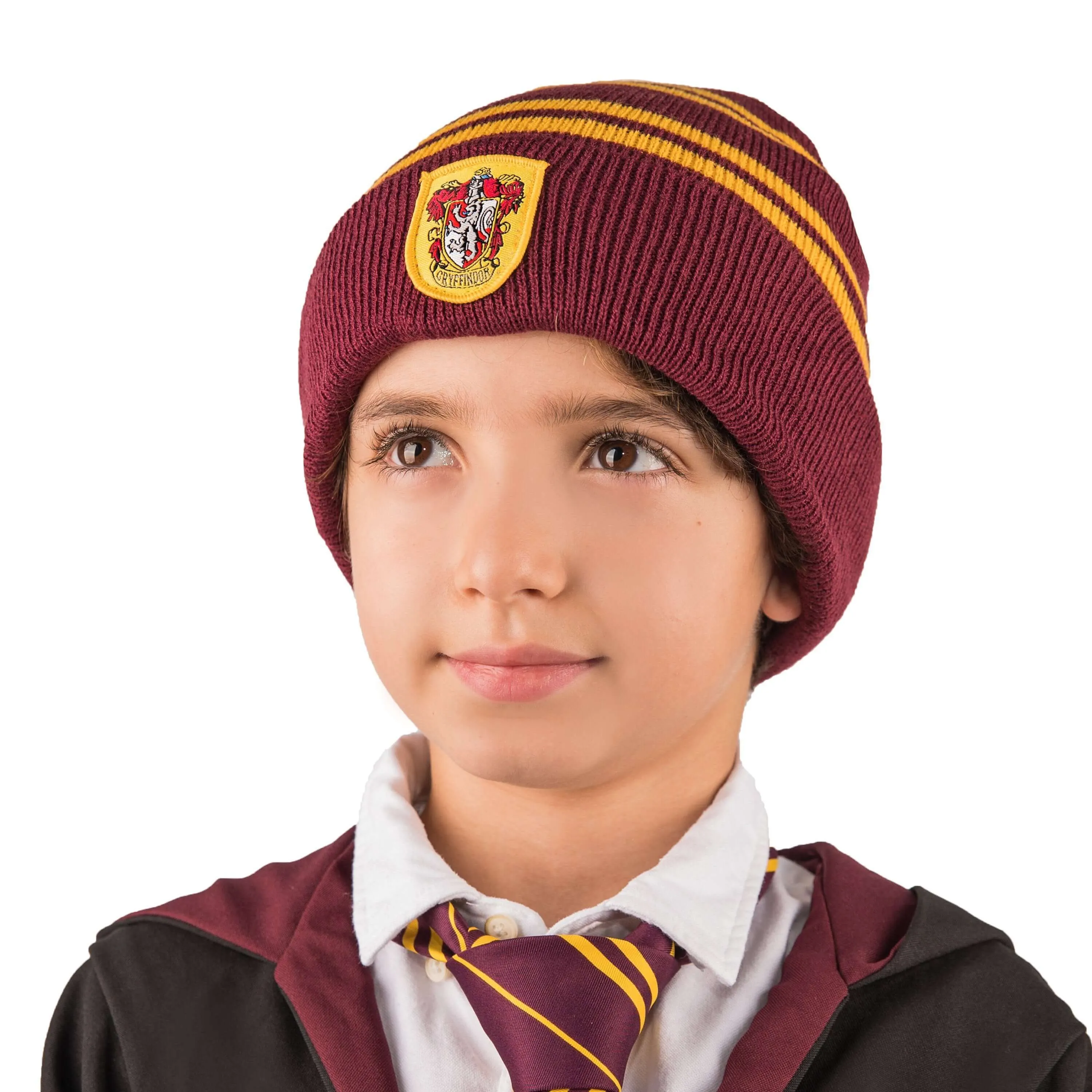 Kids Gryffindor Gloves And Beanie Set