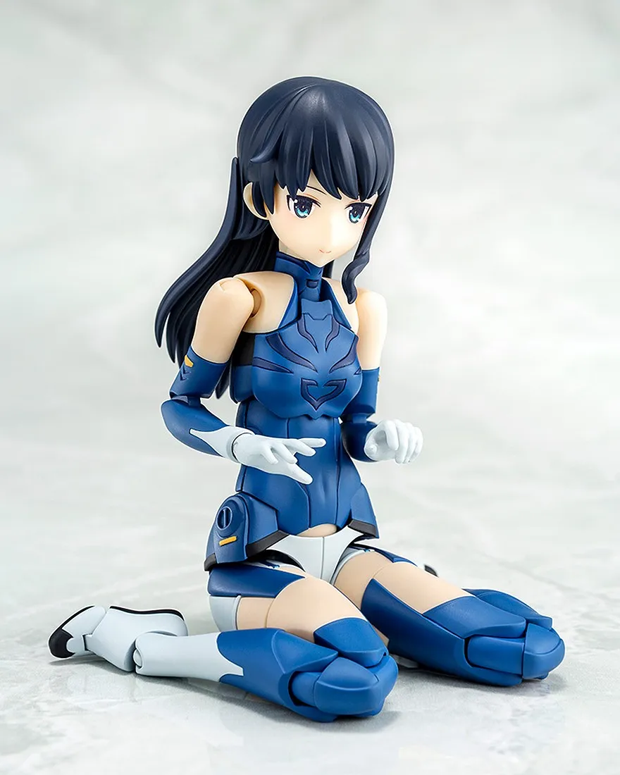 Kotobukiya Alice Gear Aegis Mutsumi Koashi Plastic Model Kit (blue)