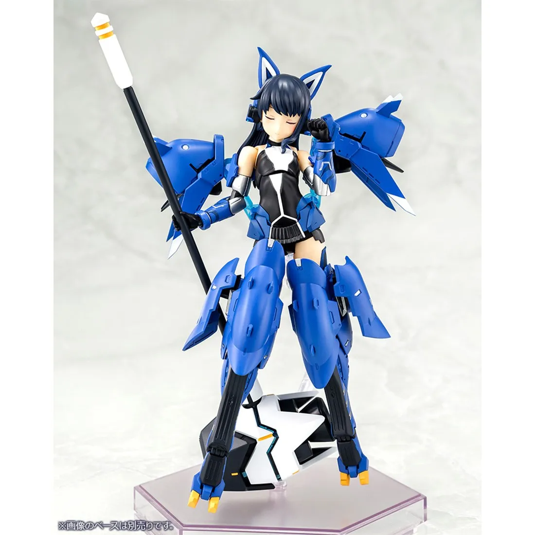 Kotobukiya Megami Device x Alice Gear Aegis Mutsumi Koashi Gou ki Plastic Model Kit (blue)