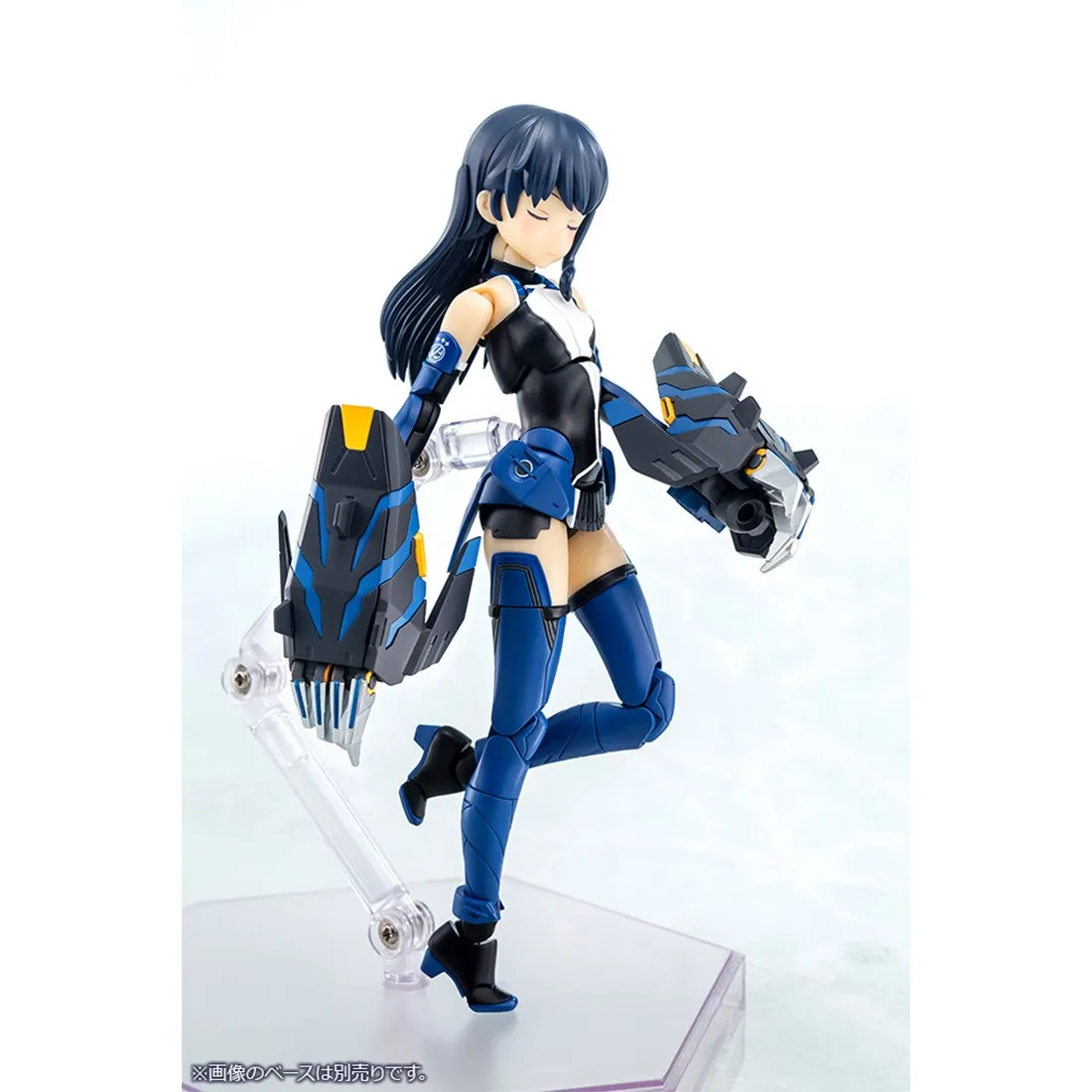 Kotobukiya Megami Device x Alice Gear Aegis Mutsumi Koashi Gou ki Plastic Model Kit (blue)