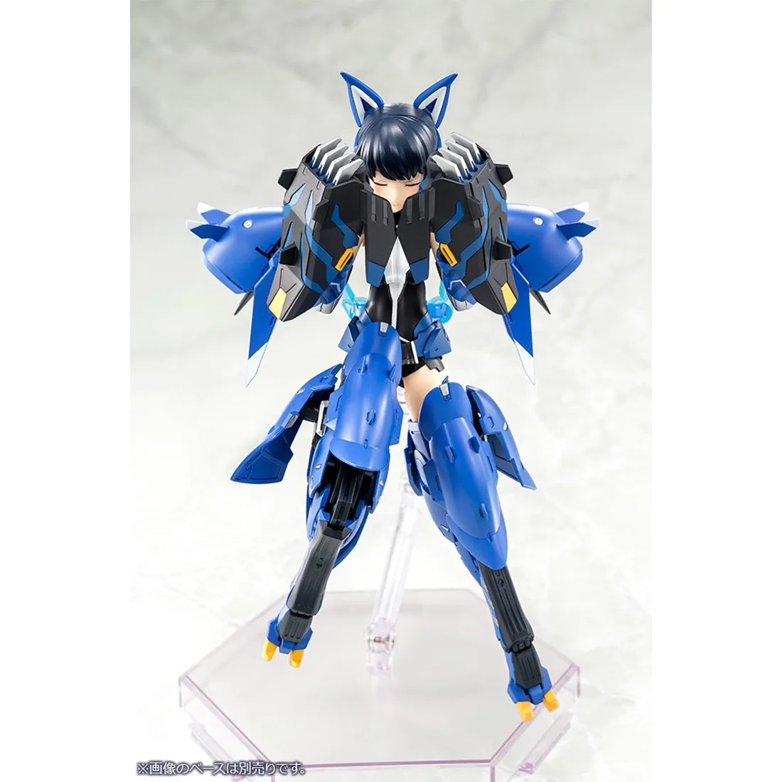 Kotobukiya Megami Device x Alice Gear Aegis Mutsumi Koashi Gou ki Plastic Model Kit (blue)