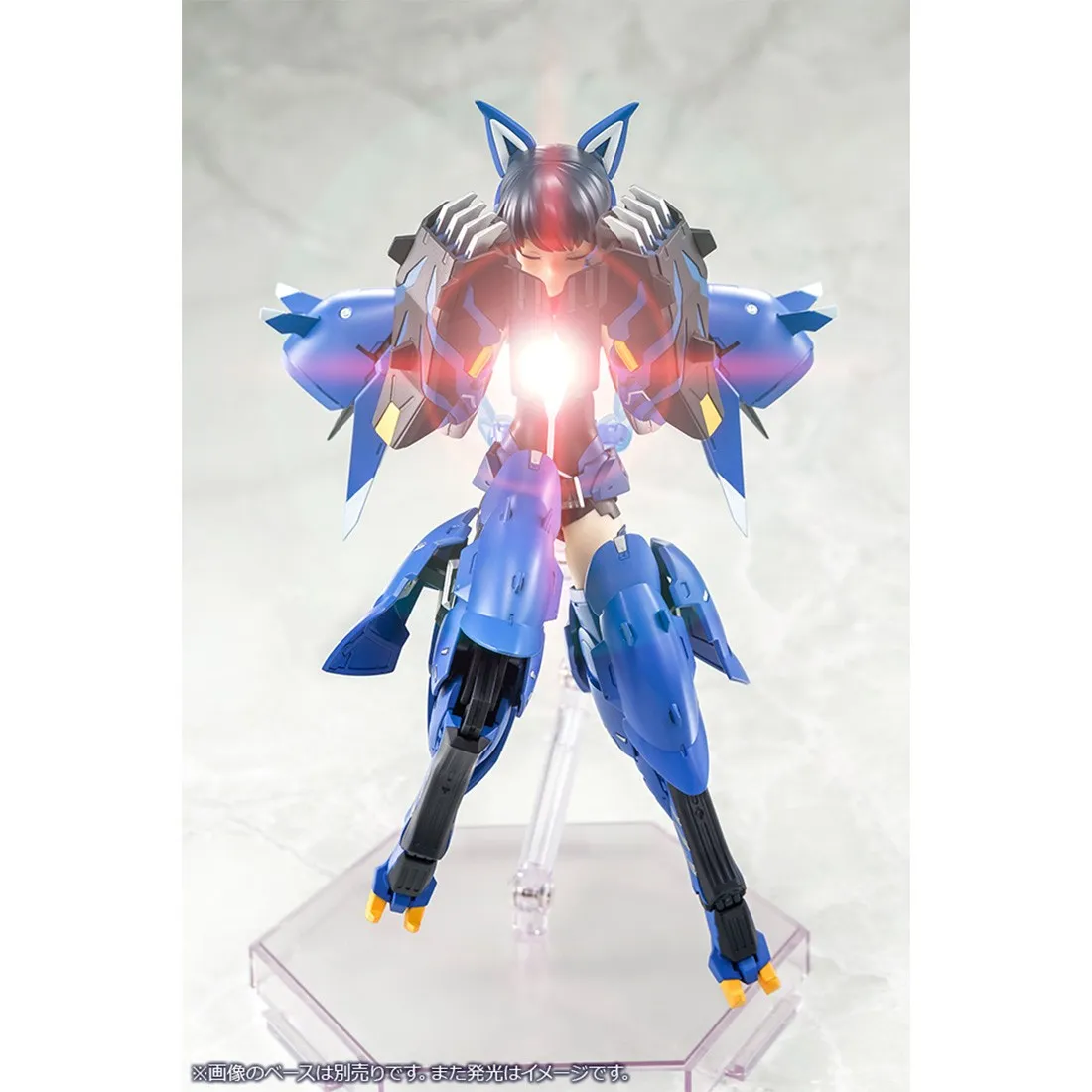 Kotobukiya Megami Device x Alice Gear Aegis Mutsumi Koashi Gou ki Plastic Model Kit (blue)