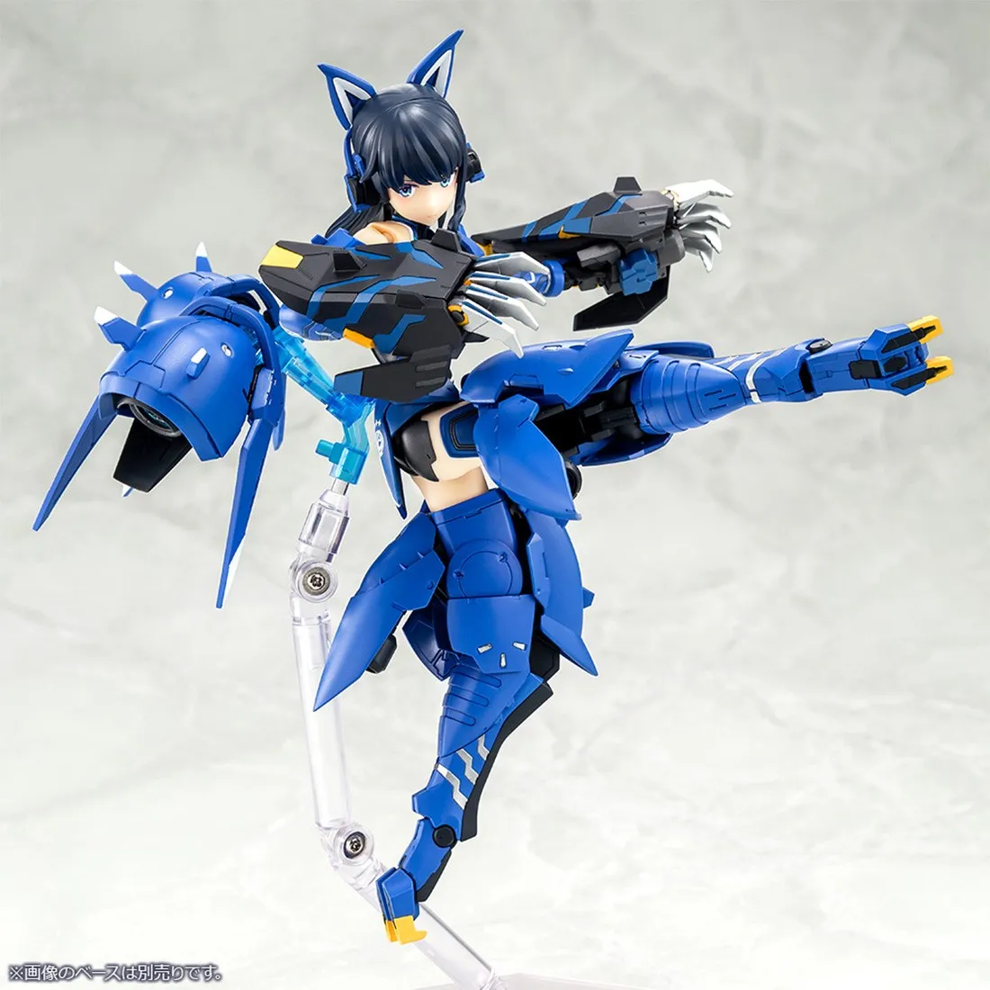 Kotobukiya Megami Device x Alice Gear Aegis Mutsumi Koashi Gou ki Plastic Model Kit (blue)