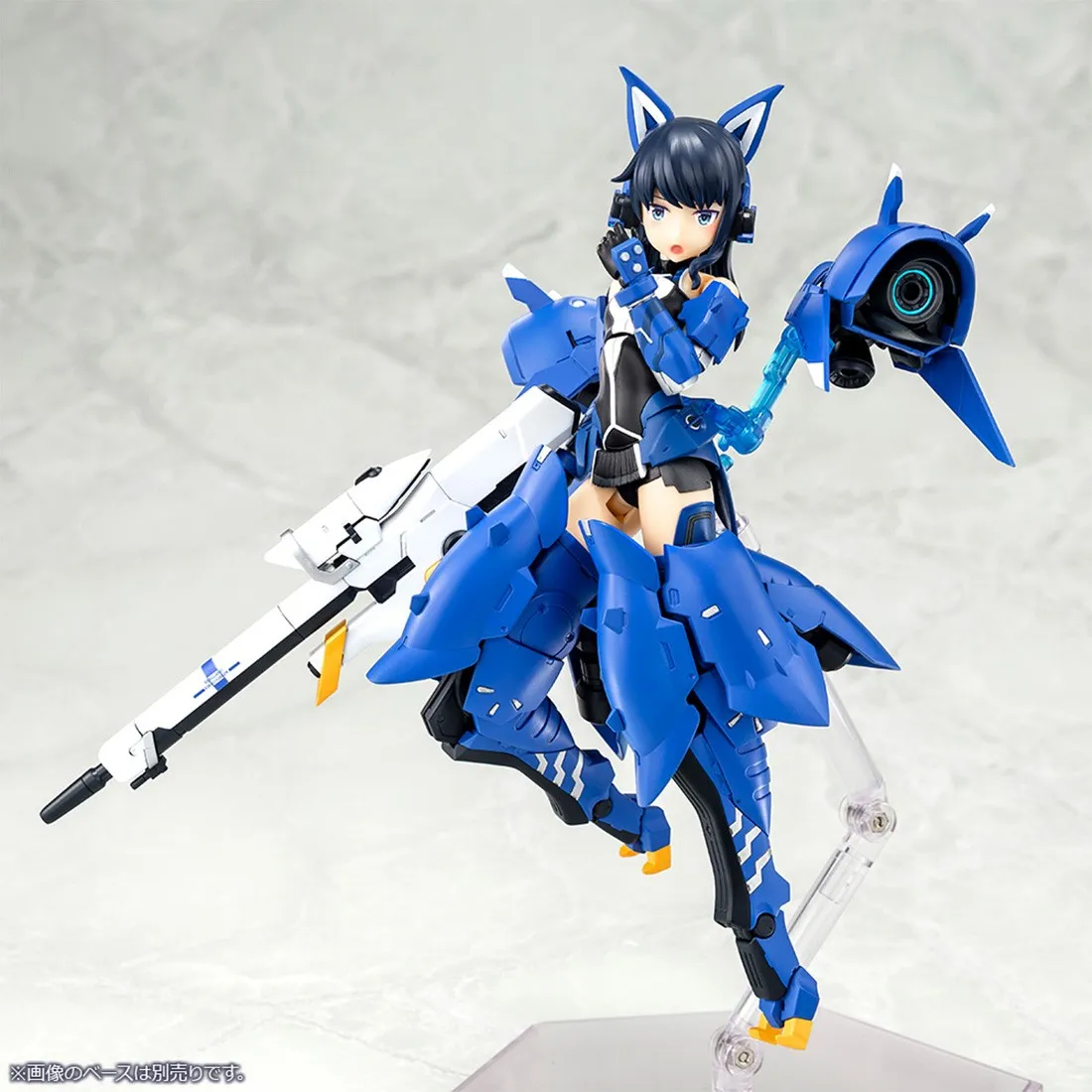 Kotobukiya Megami Device x Alice Gear Aegis Mutsumi Koashi Gou ki Plastic Model Kit (blue)