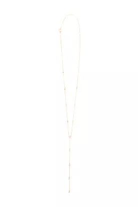 Lariat Necklace in 14k Gold