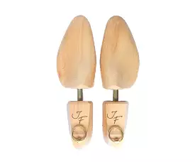 Lightweight Shoe Trees - Natural - Brass Rings