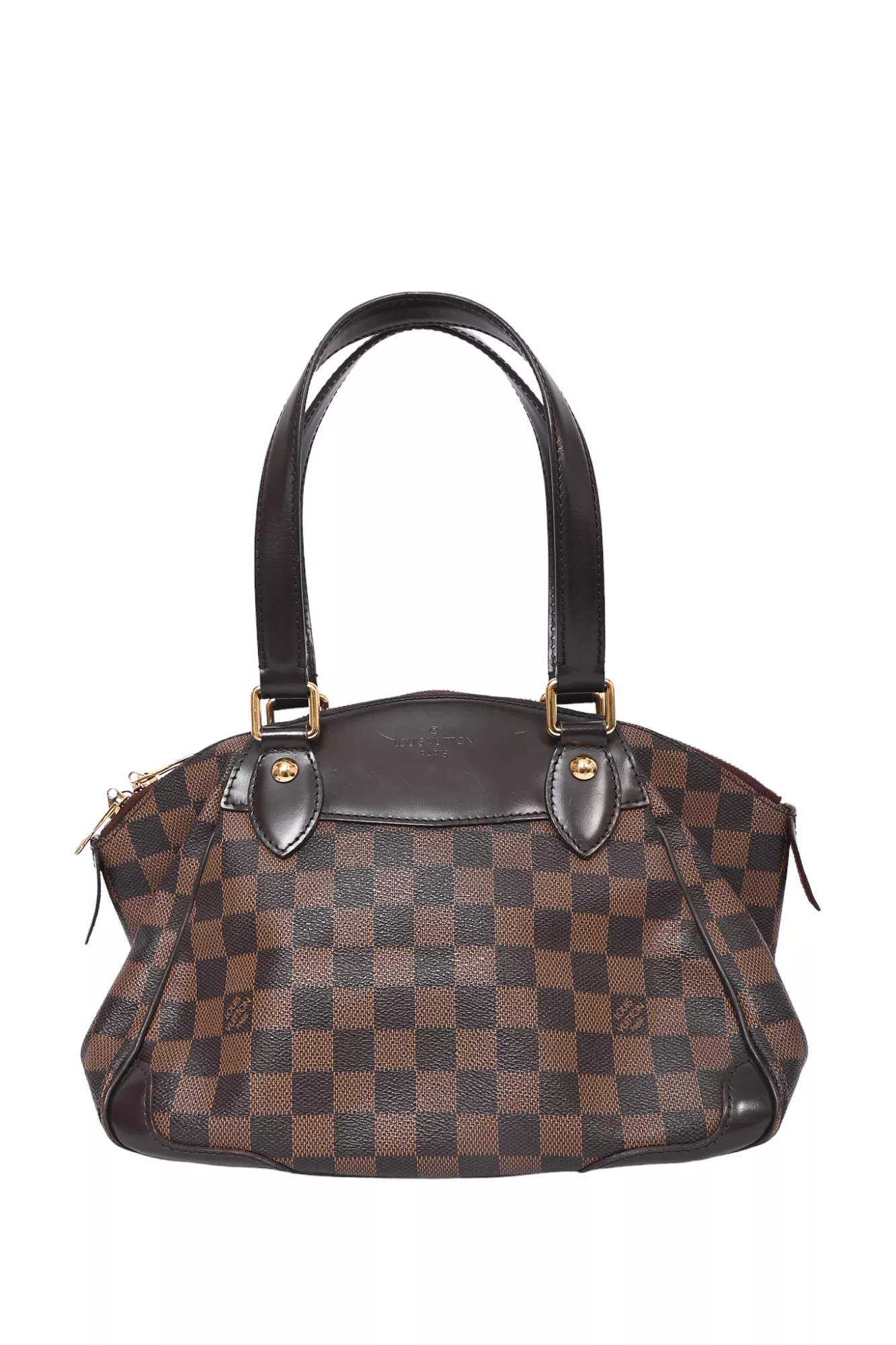 Louis Vuitton 2010 Damier Ebene 'Veron' Top Handle Bag