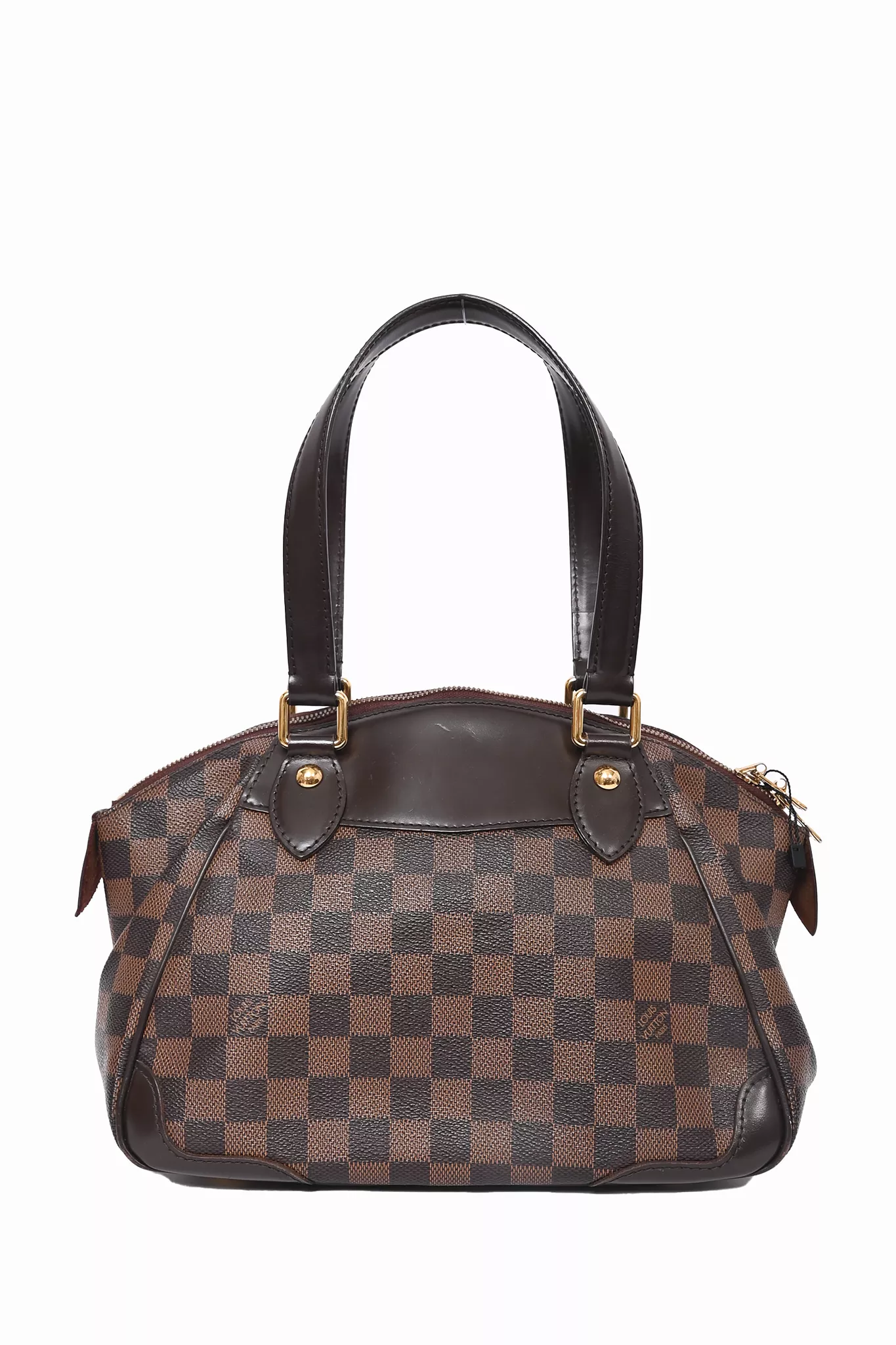 Louis Vuitton 2010 Damier Ebene 'Veron' Top Handle Bag