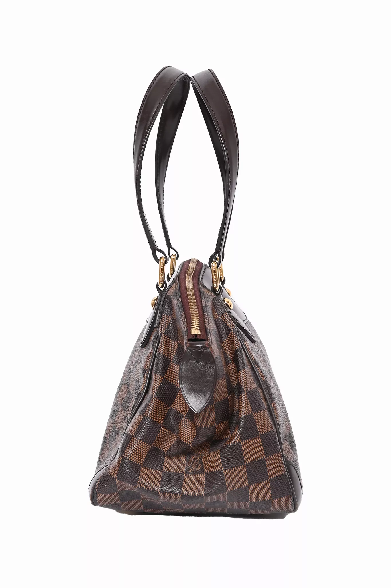 Louis Vuitton 2010 Damier Ebene 'Veron' Top Handle Bag