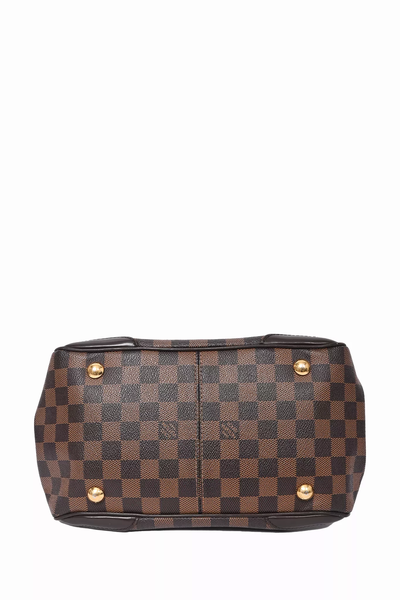 Louis Vuitton 2010 Damier Ebene 'Veron' Top Handle Bag