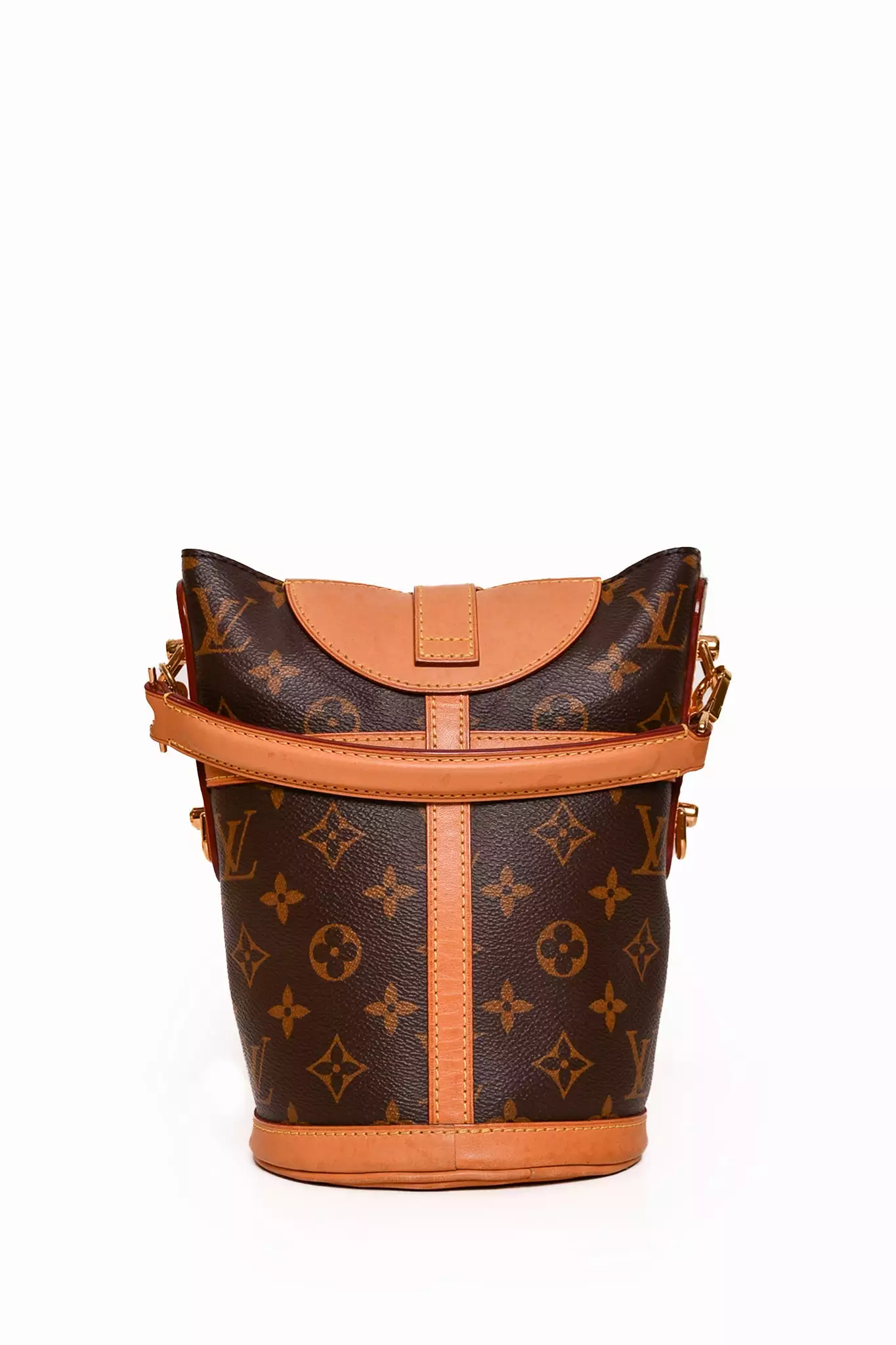 Louis Vuitton 2019 Monogram 'Duffle' Top Handle Bag with Strap