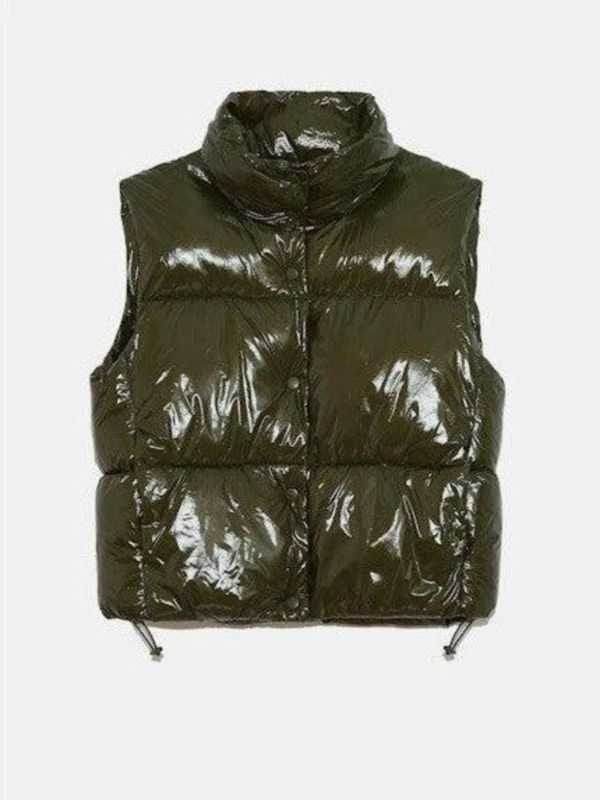 Marmi Puffer Gilet - Army