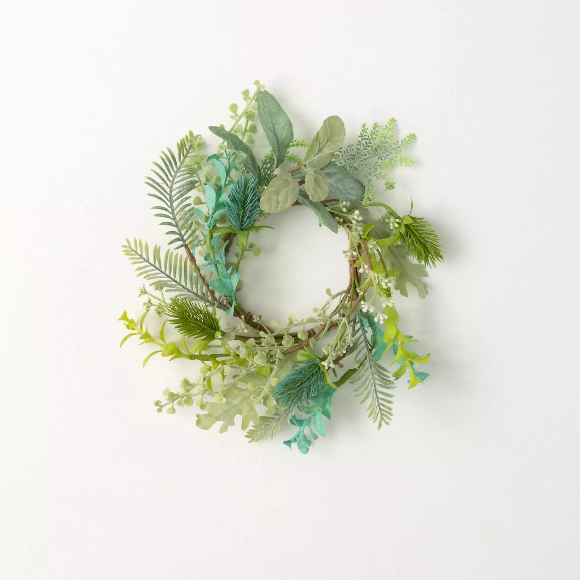 Mixed Botanical Mini Wreath