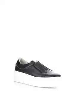 MONA BLACK Elasticated Shoes