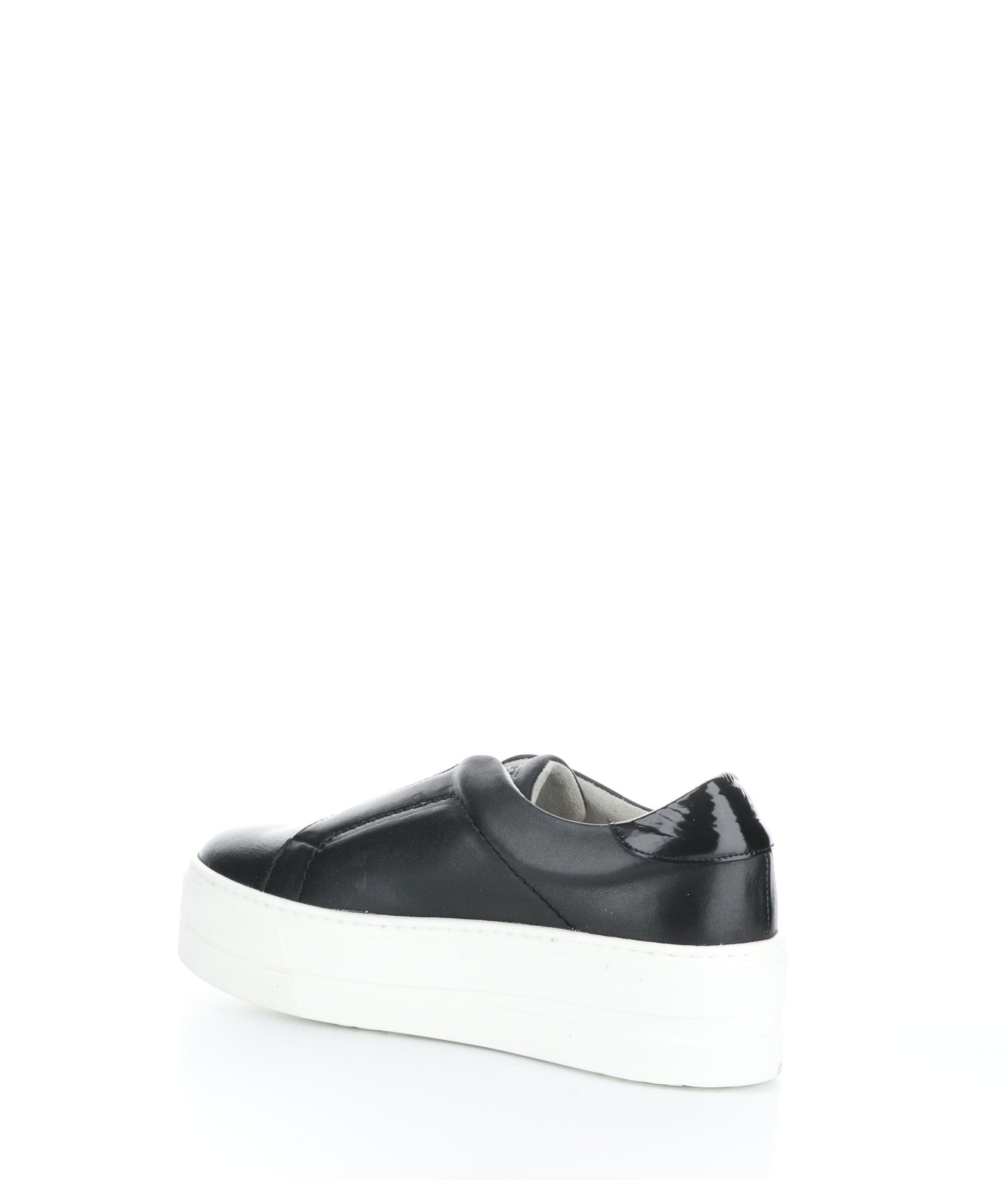 MONA BLACK Elasticated Shoes