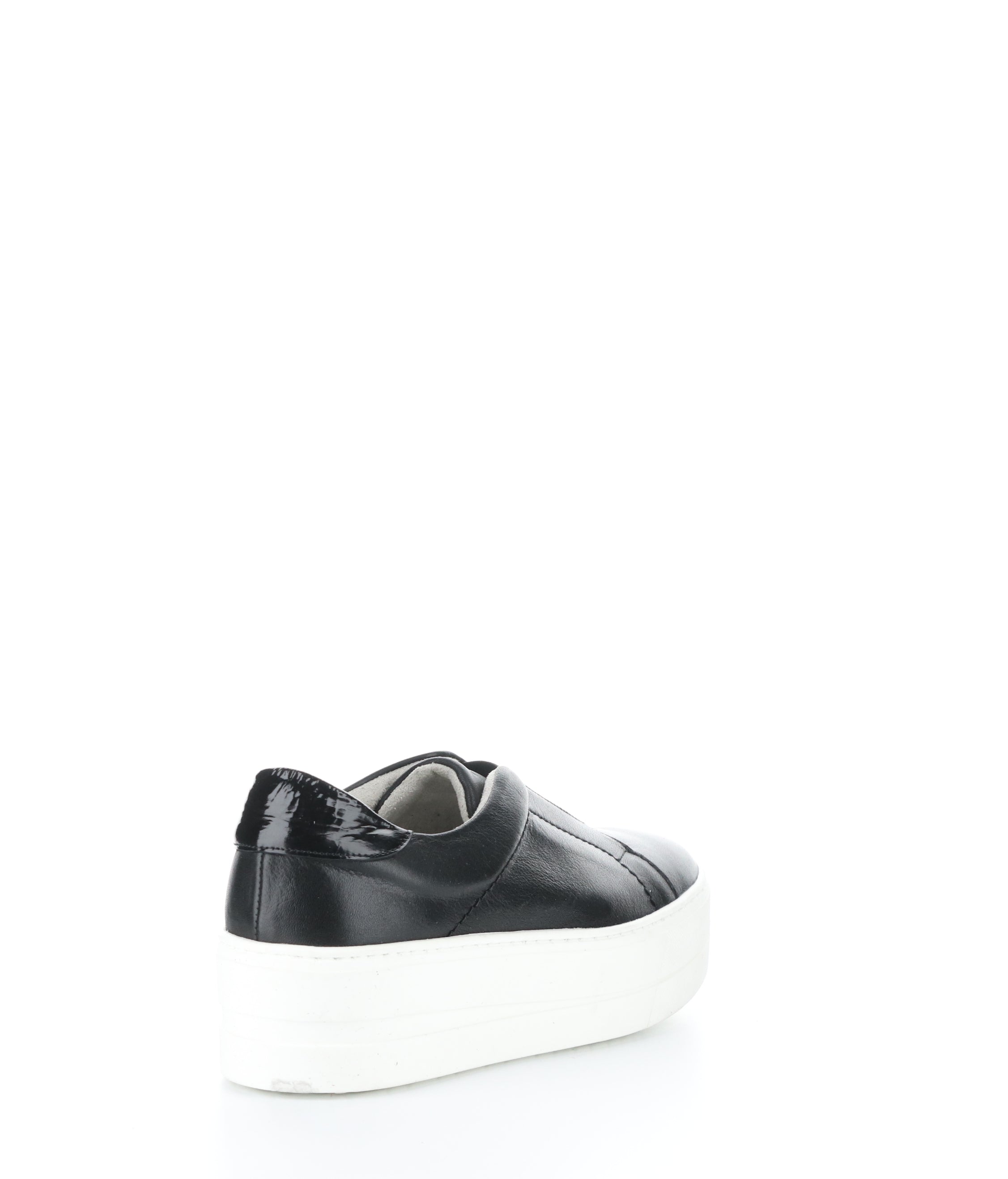 MONA BLACK Elasticated Shoes