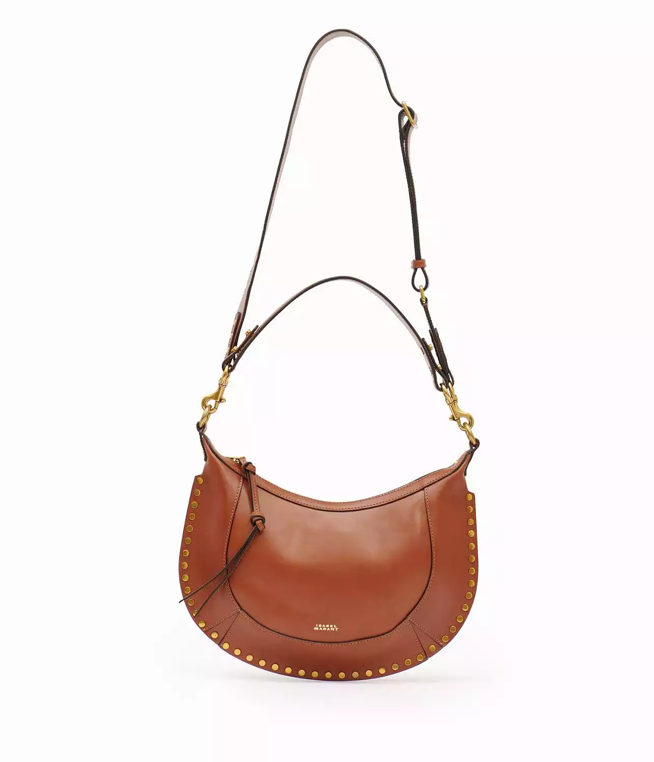 NAOKO SHOULDER BAG- COGNAC