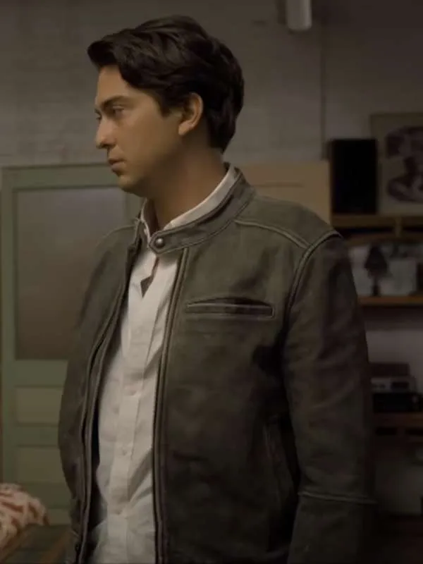 Nat Wolff Leather Jacket - New American Jackets