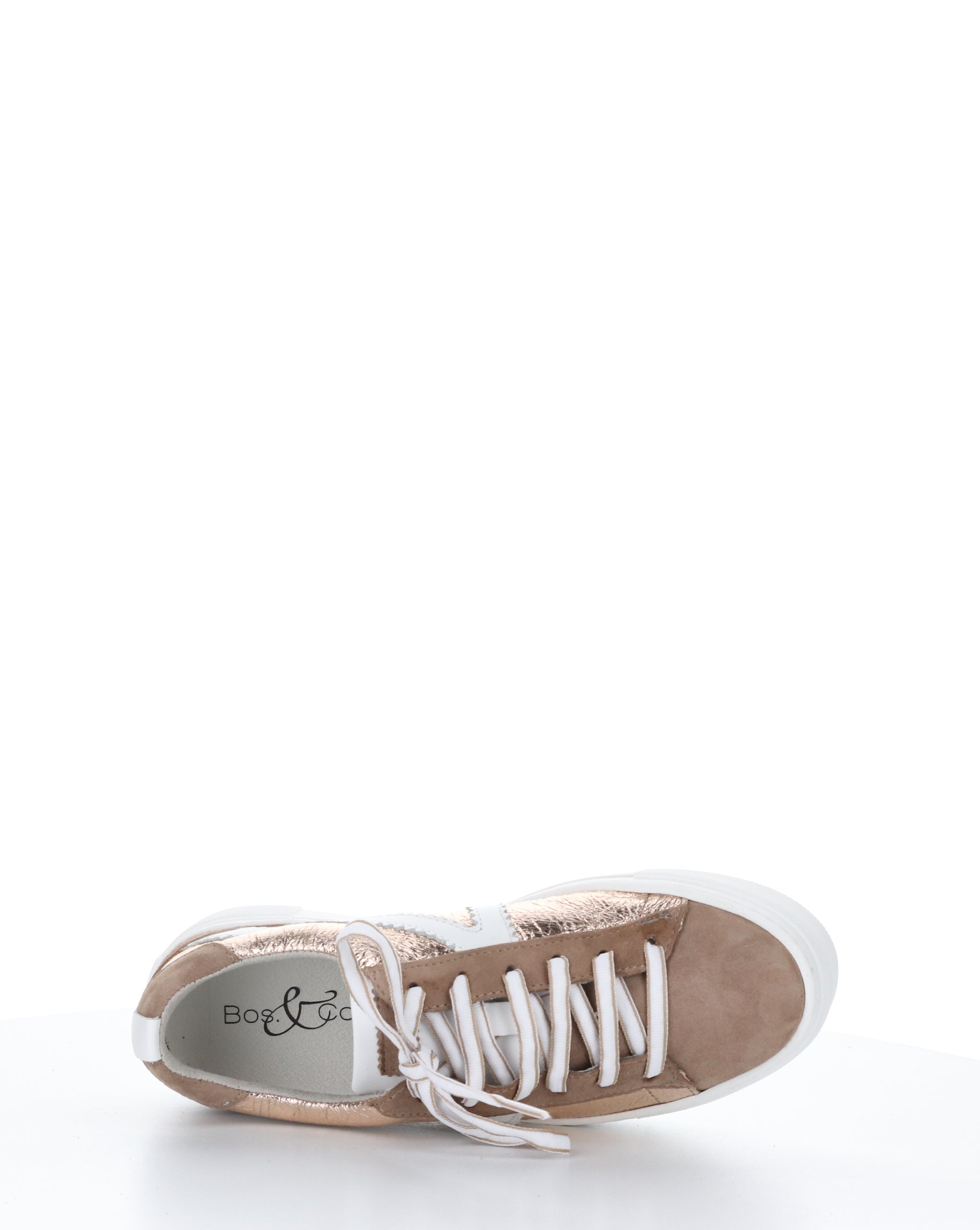 OLARY TAN/ROSE GOLD Lace-up Shoes