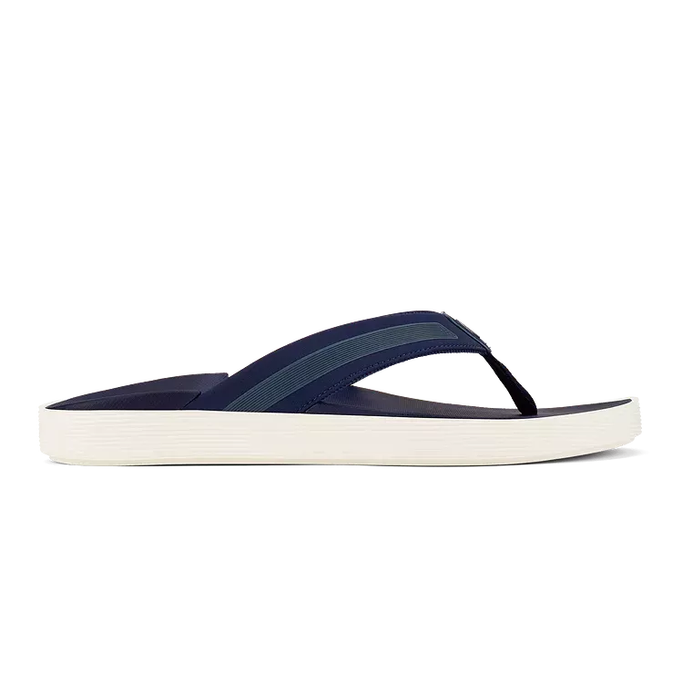 Olukai Men's Leeward Flip Flop Navy