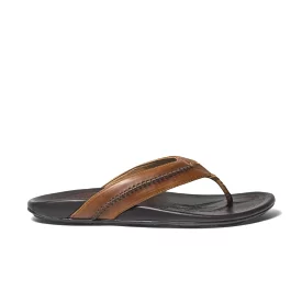 Olukai Men's Mea Ola - Tan/Dark Java