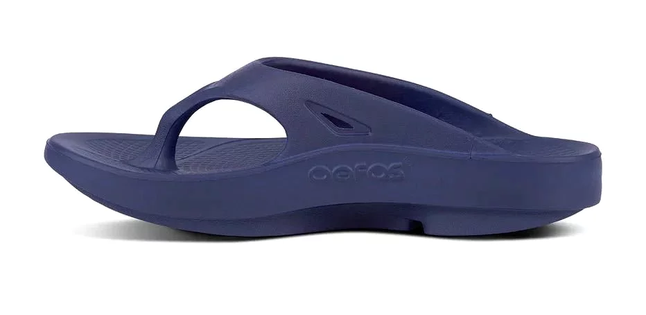 Oofos Ooriginal Recovery Thong Sandal - Navy