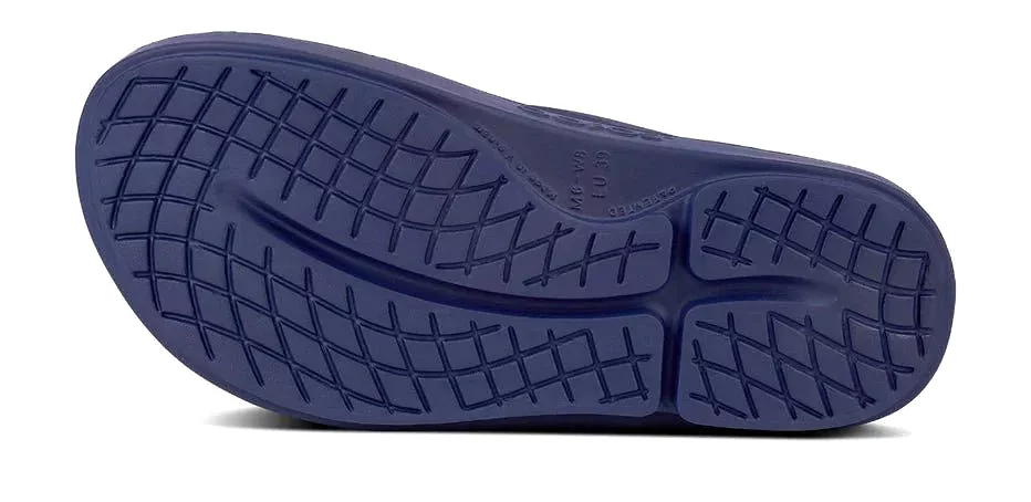 Oofos Ooriginal Recovery Thong Sandal - Navy