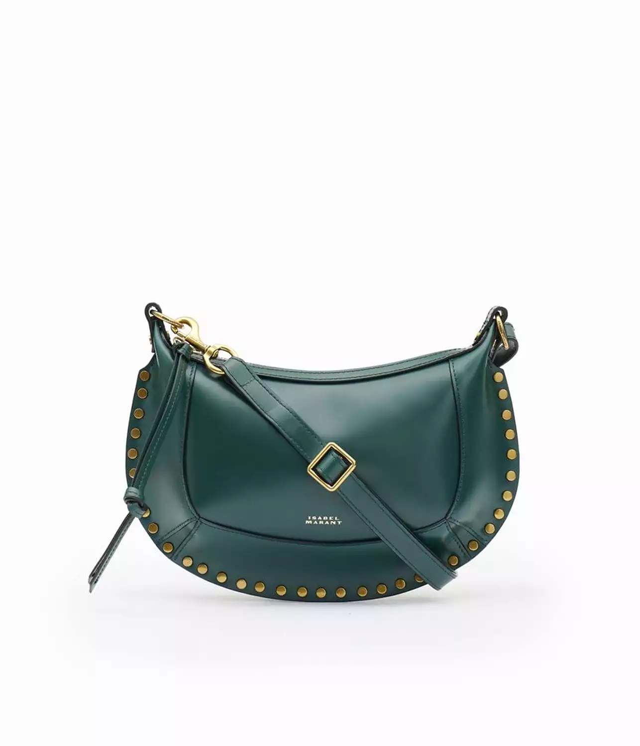 OSKAN MOON SHOULDER BAG- DARK GREEN