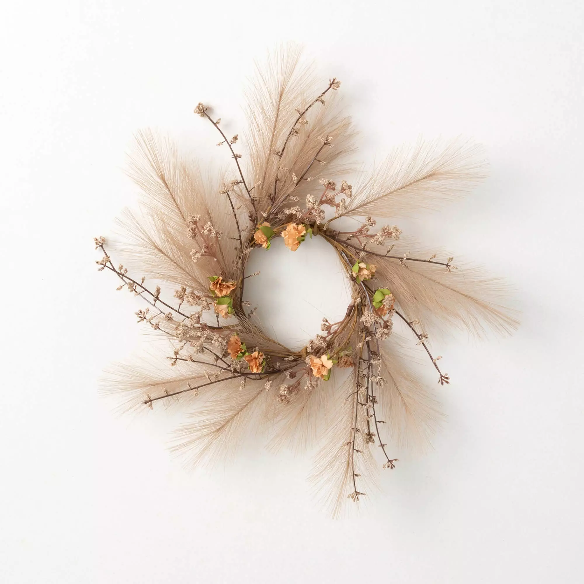 Pampas Grass Mini Wreath