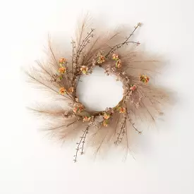 Pampas Grass Small Wreath