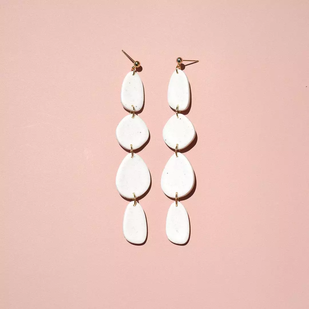 Pebble Dangle Earrings