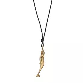 Pesci Che Volano Elena Bronze Mermaid Pendant