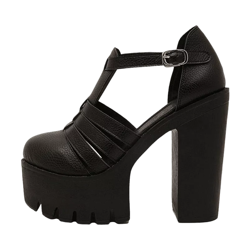 Platform Roman Ankle Sandals