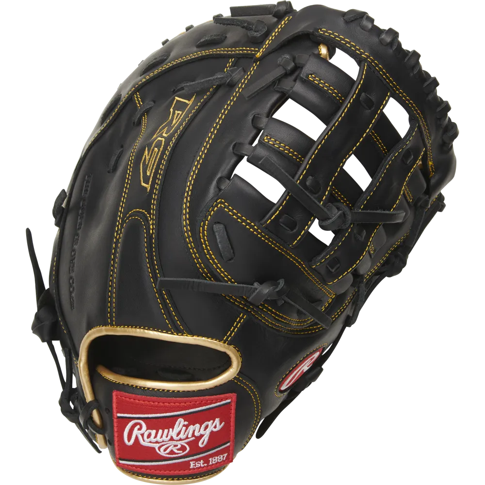 Rawlings R9 12.5 Baseball First Base Mitt: R9FM18BG