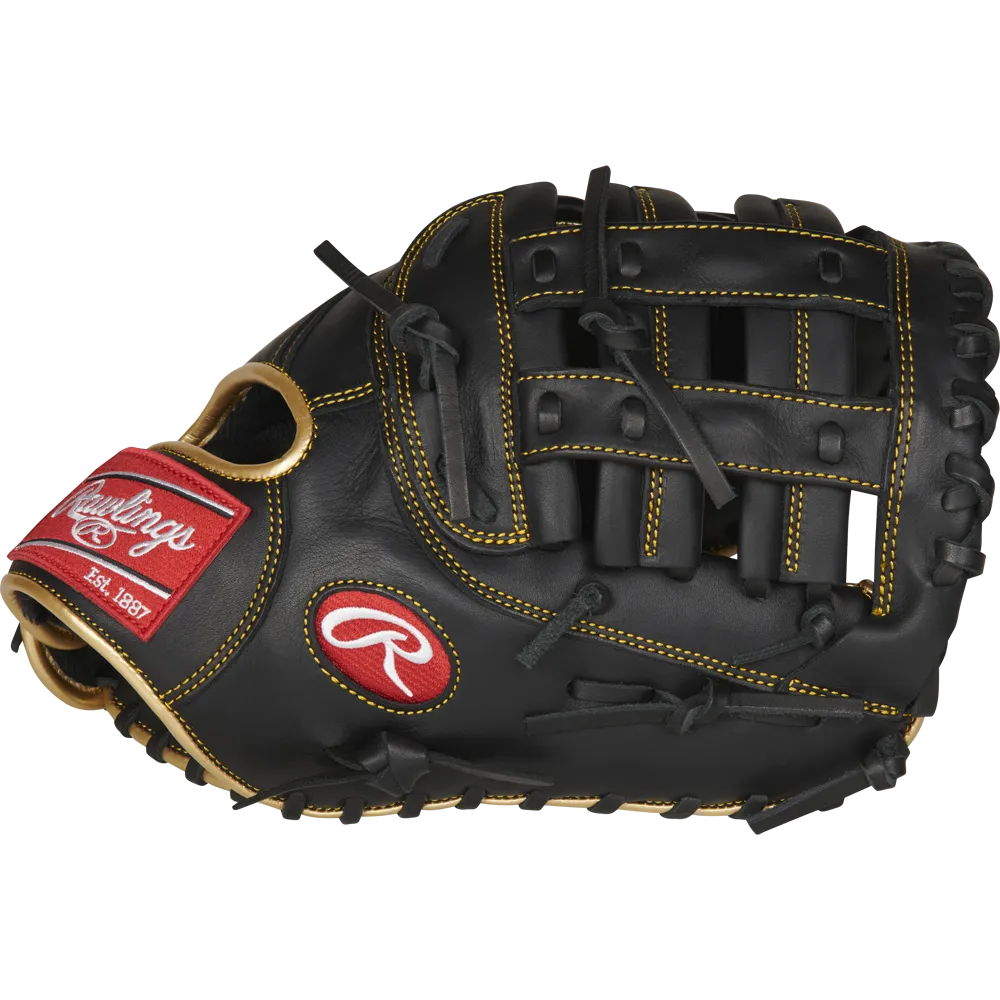 Rawlings R9 12.5 Baseball First Base Mitt: R9FM18BG