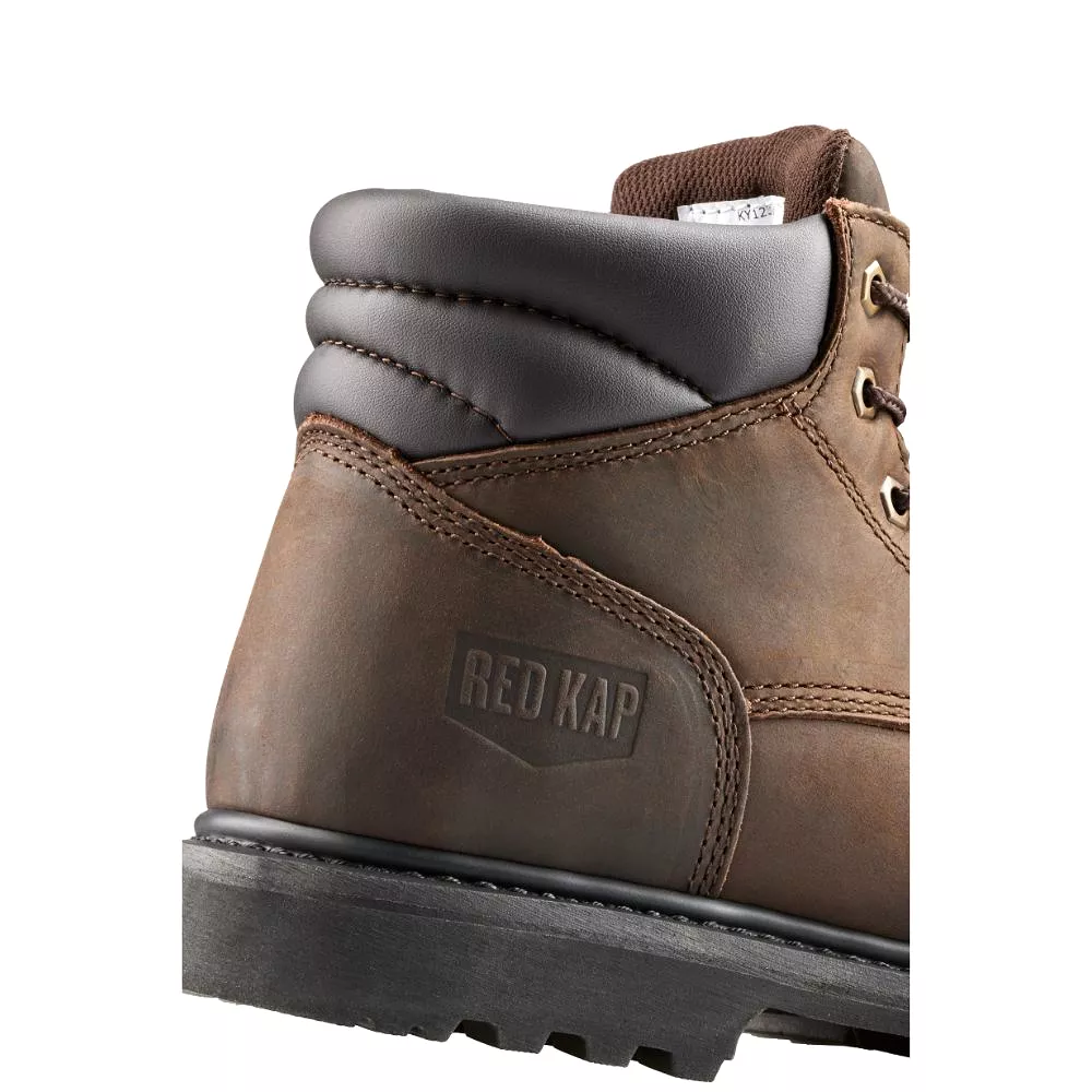 Red Kap Unisex 6 Steel Toe Work Safety CSA Boot CF23101ABR - Brown