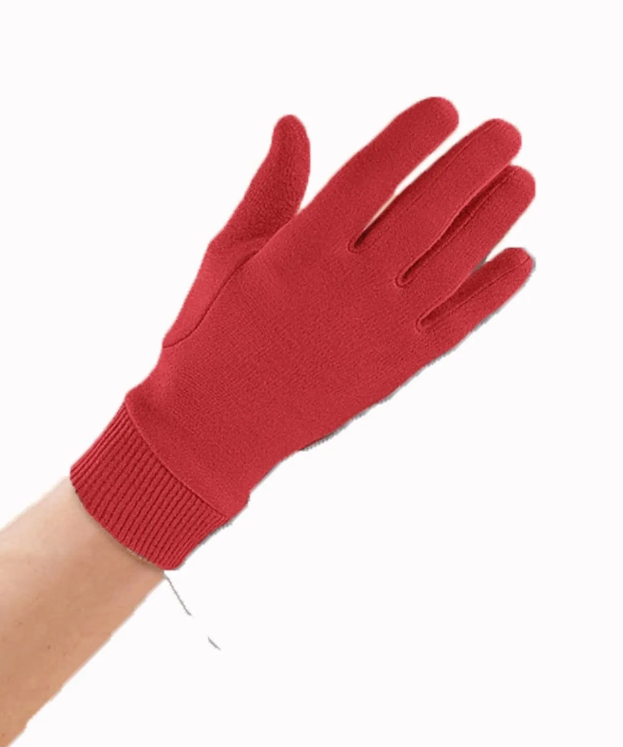 Ribbed Cuff Gloves