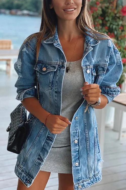 Ripped Denim Jackets