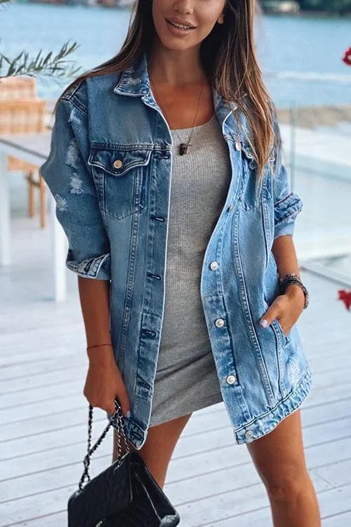 Ripped Denim Jackets