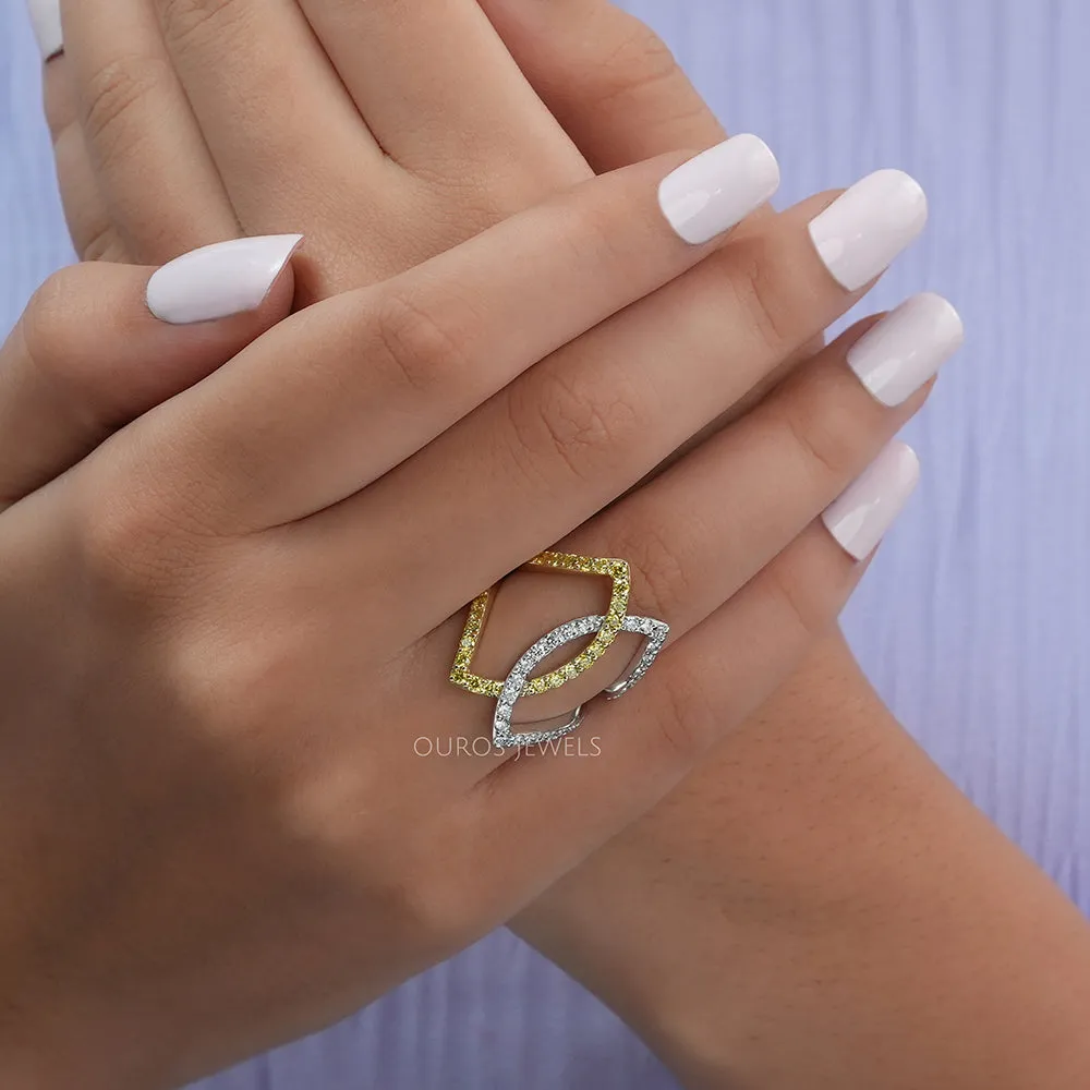 Round Cut Cocktail Party Wear Ring