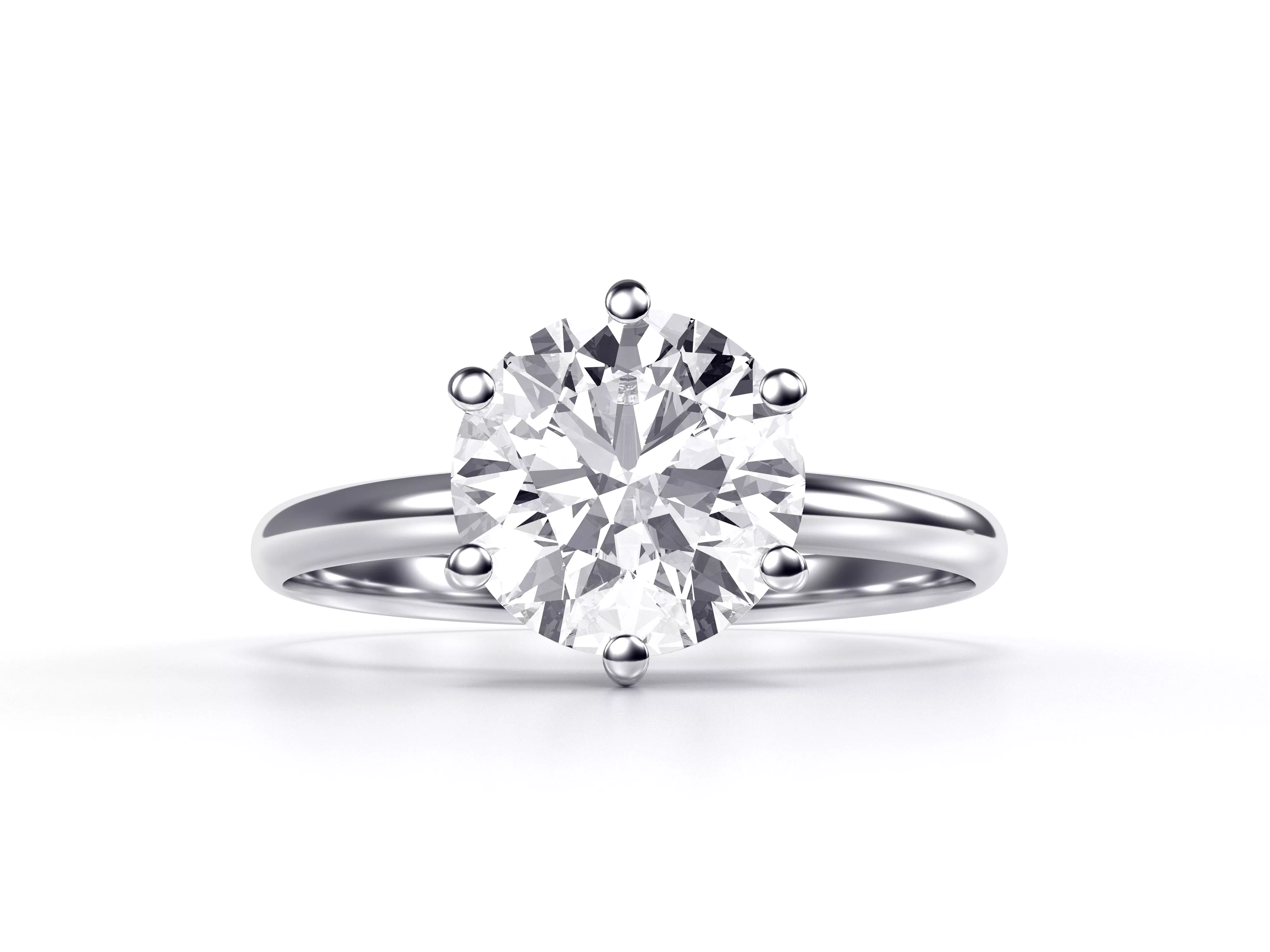 Round Diamond Engagement Rings