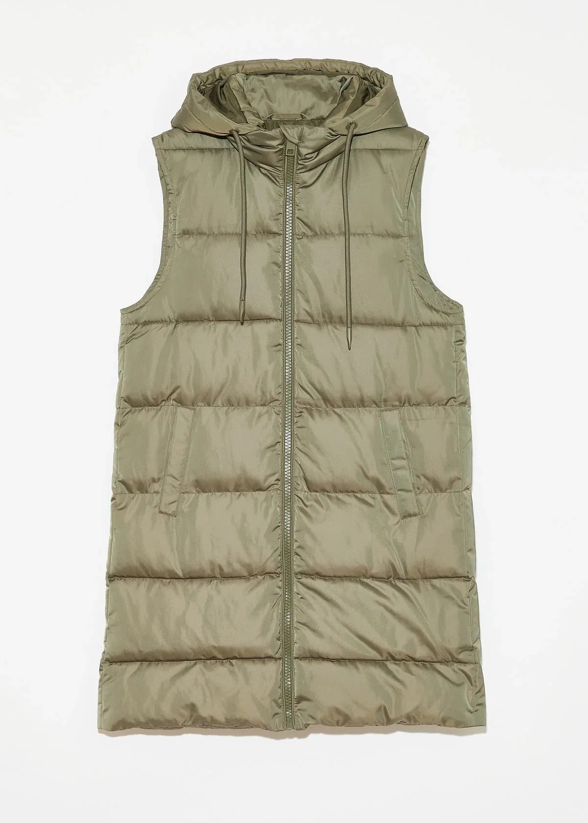 Sambucus Puffer Gilet - Army