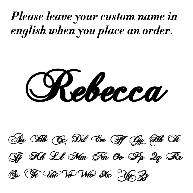 Shop i Style Custom Name Necklace Personalized Steel Color Stainless Steel Necklaces For Women Men