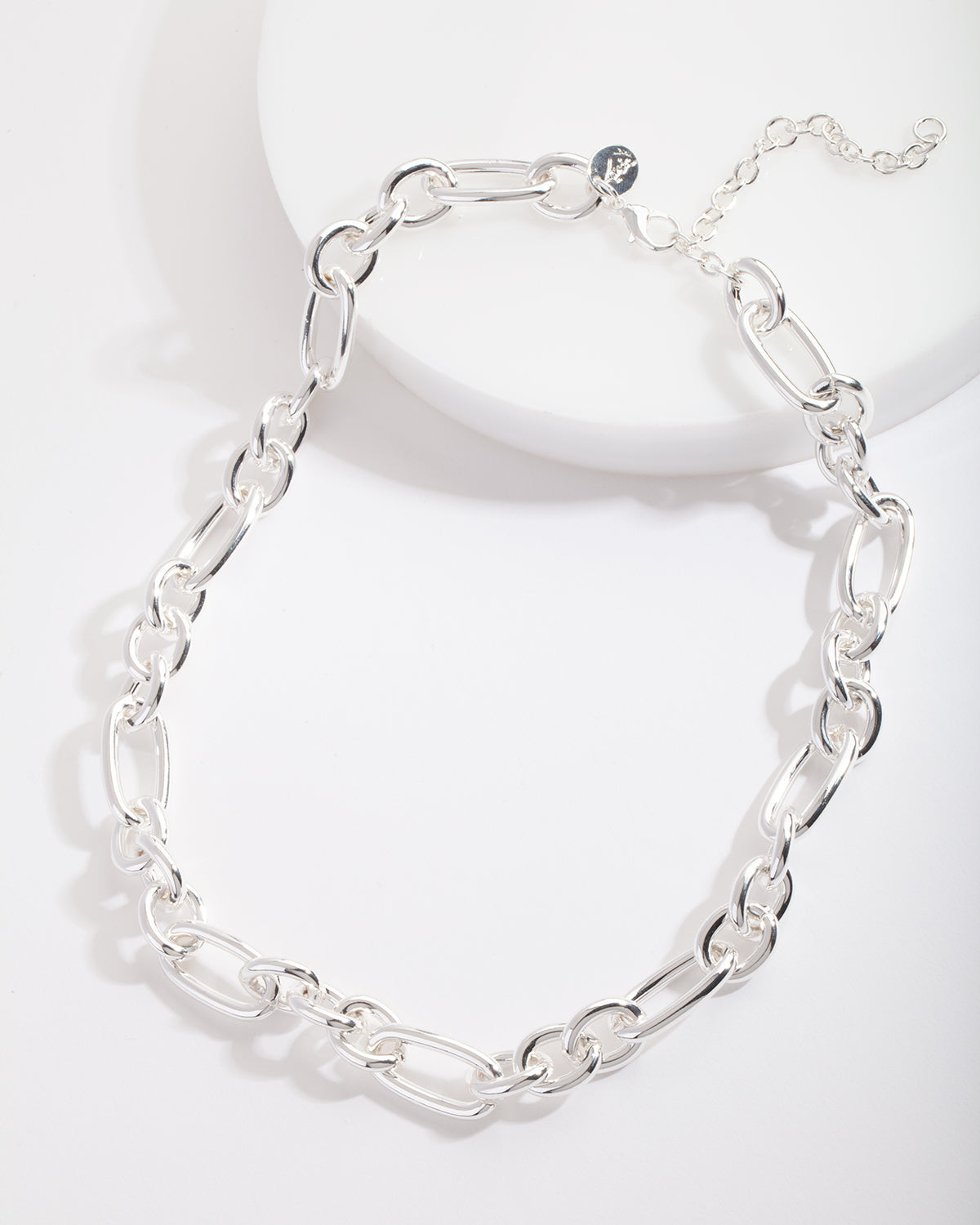 Silver Plated 45cm Chain Necklace