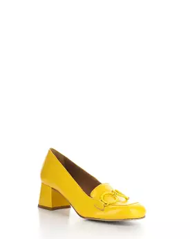 SIVI081FLY 001 YELLOW Round Toe Shoes