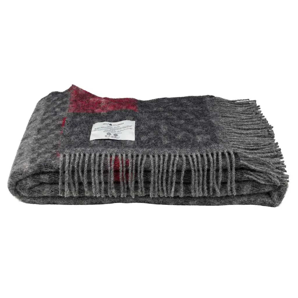 Skaft Gra Wool Blanket