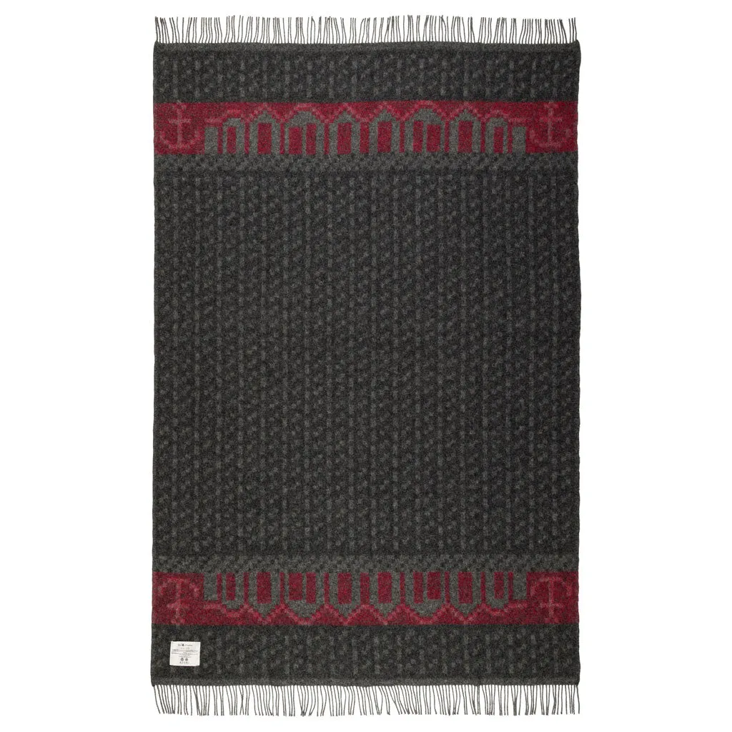 Skaft Gra Wool Blanket