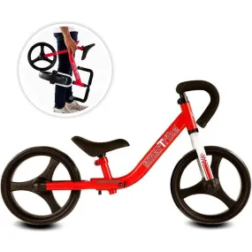 SmarTrike - Folding Balance Bike with Safety Gear, Red