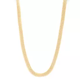 Sodajo Gold Dipped Brass Chain Necklace